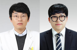 안준홍, 홍경수 교수(사진 왼쪽부터)