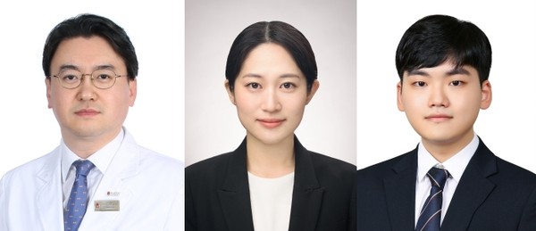 좌측부터 안기훈 교수, 박예주 양, 김재우 군