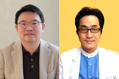 대한정신건강의학과의사회 김동욱 회장(왼쪽)과 신용선 보험이사