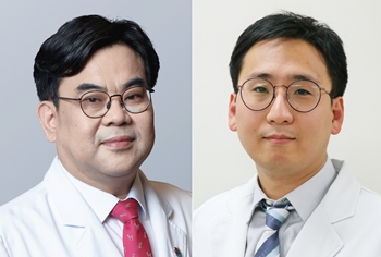 한림대학교동탄성심병원 순환기내과 한성우 교수(왼쪽)와 김도영 교수.