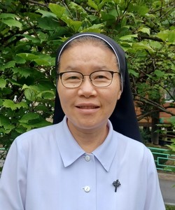 제34회 아산상 사회봉사상에 선정된 착한목자수녀회 대표 이희윤 수녀