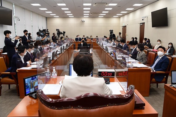 국회 보건복지위원회가 9월 27일 조규홍 보건복지부장관 후보자에 대한 인사청문회를 개최했다.(사진=국회 전문기자협의회)