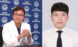 왼쪽부터 김명선·이선호 전남대학교병원 정형외과 교수
