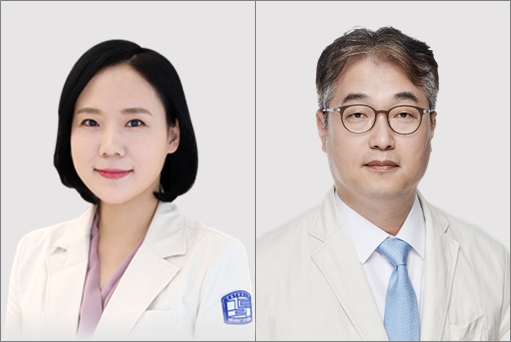 왼쪽부터 가톨릭대학교 은평성모병원 신경과 류나영‧심용수 교수