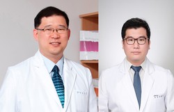 왼쪽부터 원광대병원 순환기내과 윤경호‧조재영 교수