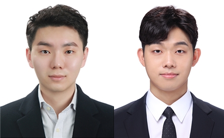 신정환 회장 후보(왼쪽)와 이원진 부회장 후보.