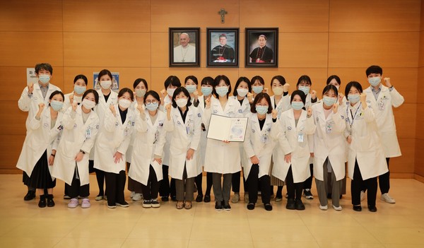 서울성모병원 의무기록팀 단체 사진