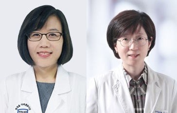 왼쪽부터 김세연 여의도성모벼우언 소아청소년과 교수, 서울대 어린이병원 김이경 교수