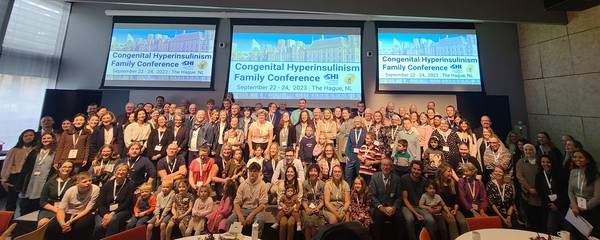 CHI 환우회에 참석한 선천성 고인슐린혈증 환자 및 가족들