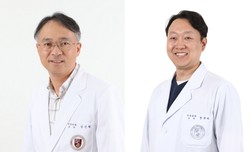 사진 왼쪽부터 고대의대 신경외과학교실 강신혁, 정규하 교수
