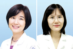 사진 왼쪽부터 소아청소년과 박미정·김신혜 교수