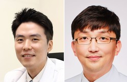 장지석 교수(사진 왼쪽), 김진성 교수