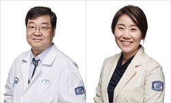 왼쪽부터 서울성모병원 유전자진단검사센터 김용구, 김명신 교수