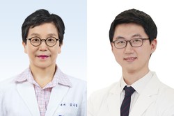 분당서울대병원 소화기내과 김나영 교수(좌), 박재형 소화기내과 전문의(우)