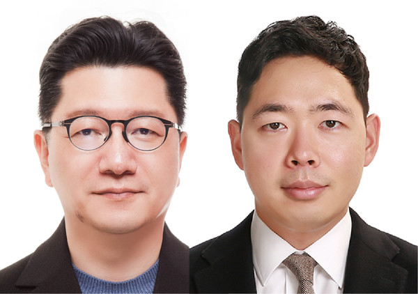 사진 왼쪽부터 신경과 이승훈 교수, 강동완 전임의