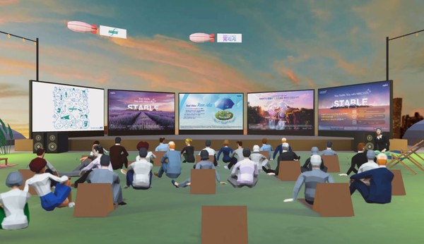 한독의 3D 메타버스 심포지엄 ‘신세계’
