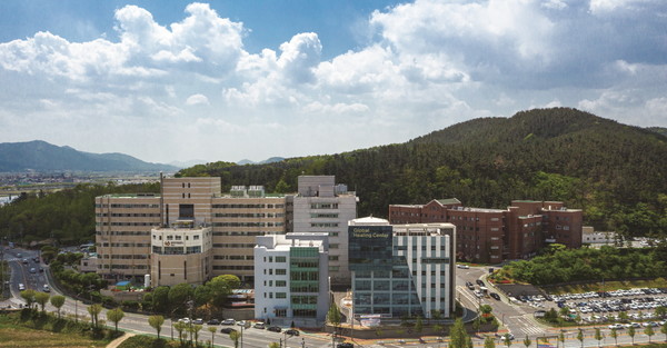 동국대학교경주병원 전경.