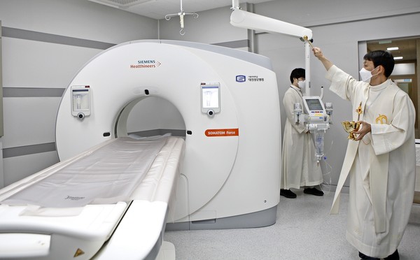 대전성모병원 응급의료센터 CT 촬영실 