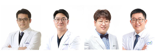문남훈, 김은수, 신원철, 이상민 교수(사진 왼쪽부터)
