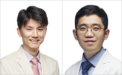 왼쪽부터 서울성모병원 소화기내과 장정원 교수, 인천성모병원 소화기내과 이순규 교수