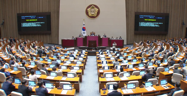 국회(의장 김진표)는 12월 8일 오후 2ㅅ; 본회의를 열어 상정된 법안들을 처리했다.