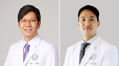 한림대학교동탄성심병원 신경외과 최일 교수(왼쪽)와 여운탁 교수.